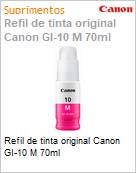 Refil de tinta original Canon GI-10 M 70ml (Figura somente ilustrativa, no representa o produto real)